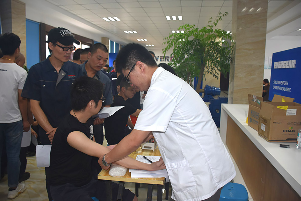 關(guān)愛員工健康  呵護生命質(zhì)量-恒齒福利體檢篇